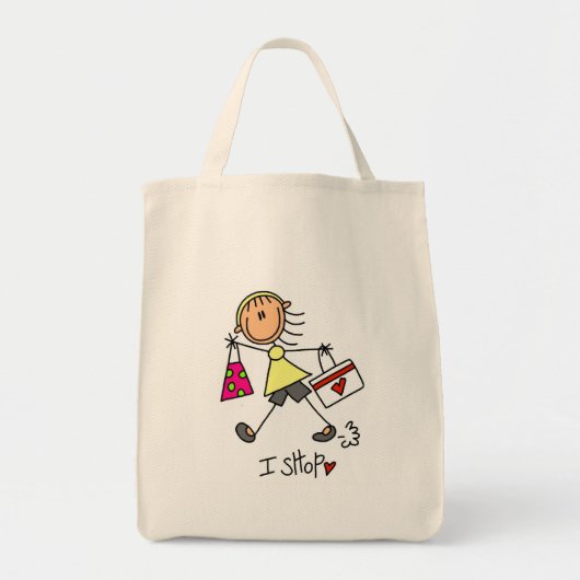 I Winkelen Tote Bag (Voorkant)