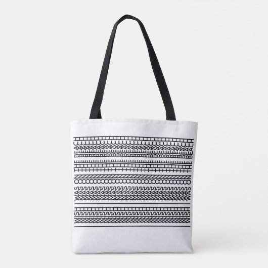 I Wish I Was On The Beach Hidden Text & Name 103B  Tote Bag (Achterkant)