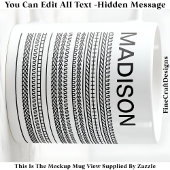 I Wish I Was Painting & Name Hidden Message 091B  Koffiemok