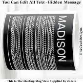 I Wish I Was Painting & Name Hidden Message 091W Koffiemok