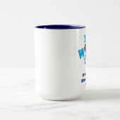 I Wof Bernese Mountain Dog Mok (Midden)