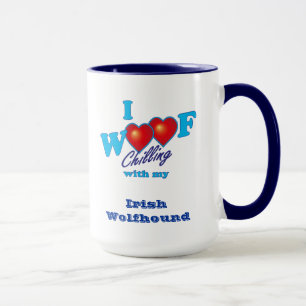 I Wof Irish Wolfhound Mok