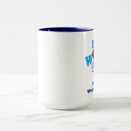 I Wof Irish Wolfhound Mok (Midden)