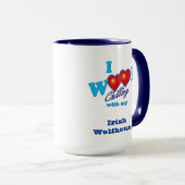 I Wof Irish Wolfhound Mok (Voorkant rechts)