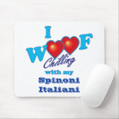 I Wof Spinone Italiano Muismat (Met muis)