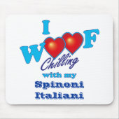 I Wof Spinone Italiano Muismat (Voorkant)