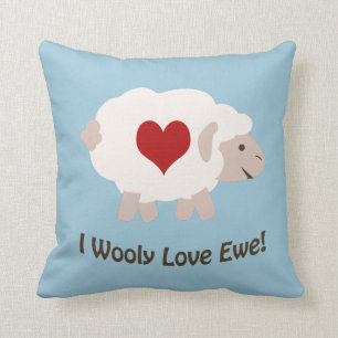 I Wolachtige Liefde u! Kussen