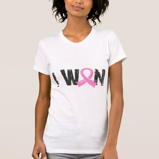 I Won Breast Cancer T-shirt (Voorkant)