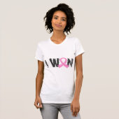 I Won Breast Cancer T-shirt (Voorkant volledig)