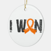 I Won Kidney Cancer Keramisch Ornament (Links)
