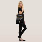 I Wonder If Pina Coladas Thinks About Me Too Tote Bag (Op model)