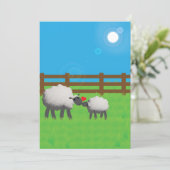 I WOOL Always love EWE MOM Flat Feestdagenkaart (Staand voorkant)