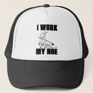 I WORK MY HOE TRUCKER PET