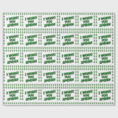 I Work! You Spend! Cadeaupapier (Vlak)