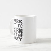 I Workout To Burn Off The Crazy Funny Workout Moti Koffiemok (Voorkant links)