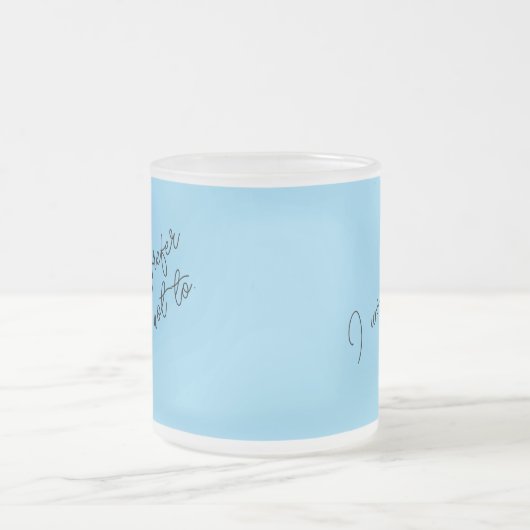 I Would Prefer Not To Matglas Koffiemok (Center)