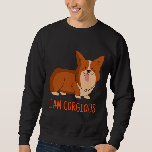I X M Corgious Schattige Corgi Doggo Love Trui (Voorkant)