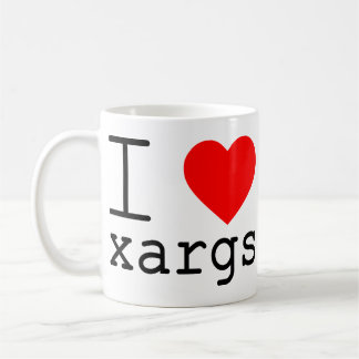 I ❤️ xargs koffiemok