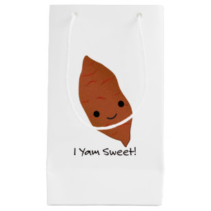 I Yam Sweet Cute kawaii Sweet Potato Klein Cadeauzakje