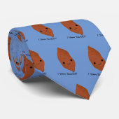 I Yam Sweet Cute kawaii Sweet Potato Stropdas (Opgerold)