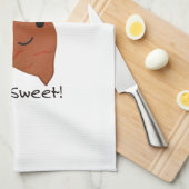 I Yam Sweet Cute kawaii Sweet Potato Theedoek (Quarter Fold)