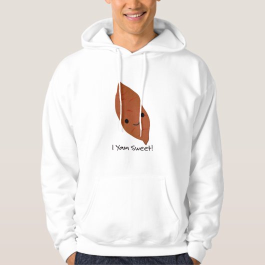 I Yam Sweet Potato Hoodie (Voorkant)