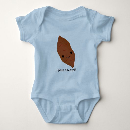 I Yam Sweet Potato Romper (Voorkant)