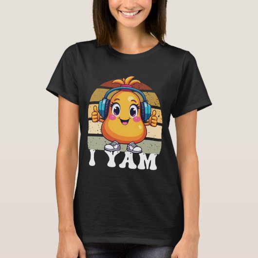 I YAM T-SHIRT (Voorkant)