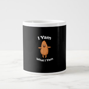 I Yam Wat Ik Ben - Dansende Zoete Aardappel Dankda Grote Koffiekop