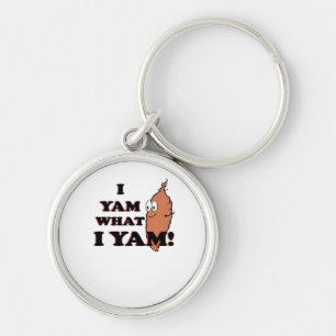 I Yam What I Yam beroemd gemaakt door Classic Funn Sleutelhanger