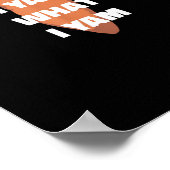 I Yam What I Yam - Dansende zoete aardappel dan Poster (Hoek)