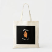 I Yam What I Yam - Dansende zoete aardappel Thanks Tote Bag (Voorkant)