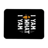 I Yam What I Yam Design - Sweet Potato Lover Desig Magneet (Horizontaal)