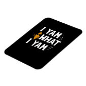 I Yam What I Yam Design - Sweet Potato Lover Desig Magneet (Linkerzijde)