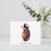 I yam what I yam-light Briefkaart (Staand voorkant)