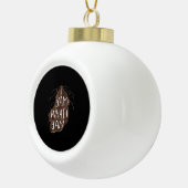 I Yam What I Yam - Pun Design Keramische Bal Ornament (Rechts)