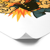 I Yam What I Yam Quote Humor Retro Feel Poster (Hoek)