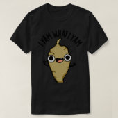 I Yam What I Yam Schattige Veggie Pun 1 T-shirt (Design voorkant)