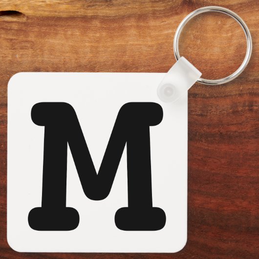 I ❤ YOGA custom sleutelhanger cadeau met rood hart (Achterkant)