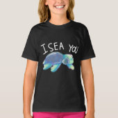 "I zee You" Schildpad T-shirt (Voorkant)
