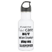 I Zorg voor Bagpipes Waterfles (Voorkant)