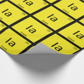 Ia - Iowa State Chemistry Periodic Table Symbol Cadeaupapier (Hoek)