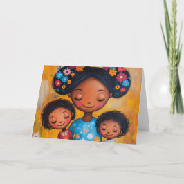 iA Mother's Worth Wenskaart Kaart