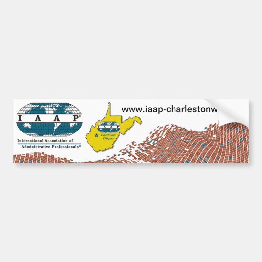 IAAP WV-Bumpersticker Bumpersticker (Voorkant)