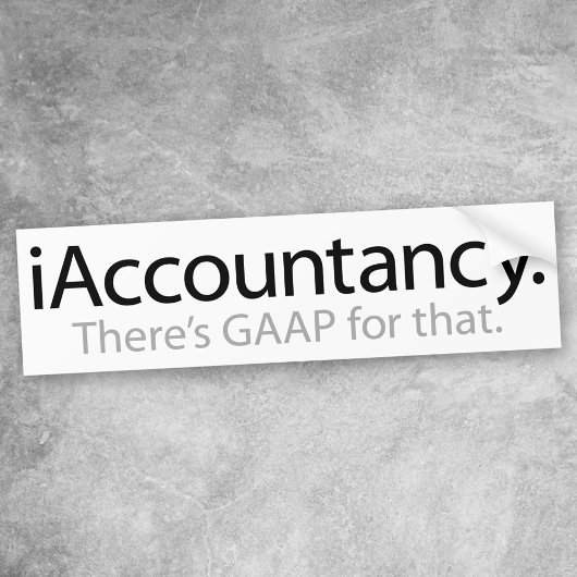 iAccountancy Bumpersticker