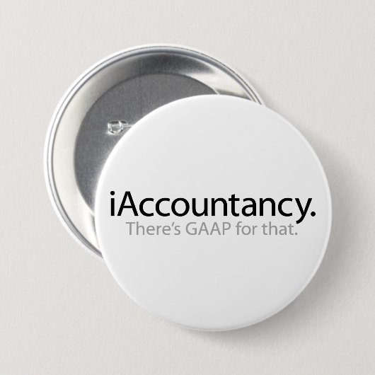 iAccountancy Ronde Button 7,6 Cm (Voorkant /achterkant)