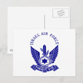 IAF Crest Briefkaart (Voorkant / Achterkant)
