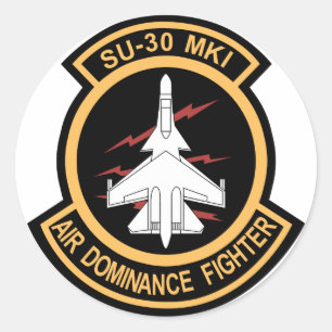 IAF Su-30MKI patch Ronde Sticker