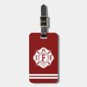 IAFF/brandweerman Maltese Bagagelabel (Voorkant verticaal)