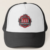 IAFF Local 3431 Trucker Hat Trucker Pet (Voorkant)